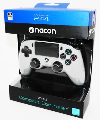 Nacon PS4 Controller kabelgebunden - Color Grau - Kundenrücknahme - Bild 1 von 2