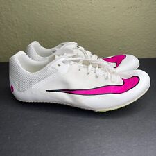 New Nike Zoom Rival Mens Size 10.5 Sprint Track & Field Spikes DC8753-101 Cleats