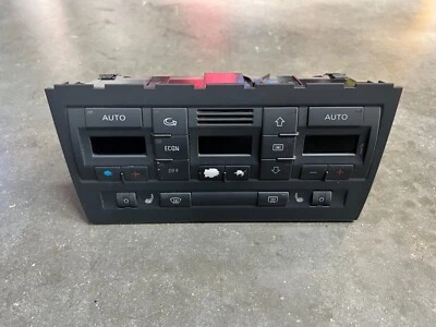 2004 2005 2006 2007 2008 Audi A4 HVAC AC interruptores de controle climático fabricante de equipamento original 3645 - Imagem 1 de 4
