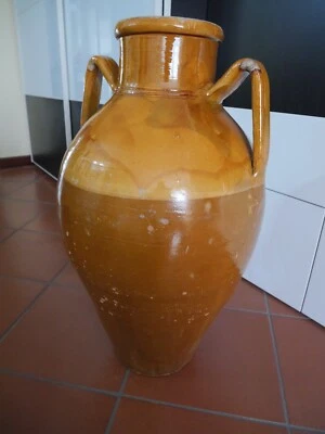 Giara antica originale smaltata di inizio '900 - Immagine 1 di 4