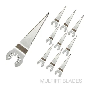 10 x 3-1/4" Flush Cut Tapered Sealant Blades - Rockwell Hyperlock Multi-Tool Fit - Picture 1 of 1