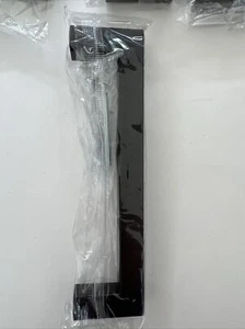 20 Stück 5 Zoll Ravinte Küche oder Bad Quadratische Schrankgriffe Schwarz - Bild 1 von 2