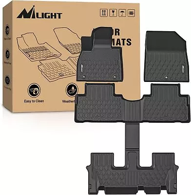 Alfombrillas Nilight TPE para Hyundai Palisade 2020-2025 con asientos con canastilla Foto 1 de 4