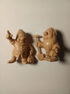 Figurine PVC Biancaneve Sette Nani Vintage anni 80 Disney Spagna Fumetti Non Dipinte - Foto 1 di 6