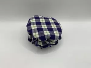Cubierta de tarro Longaberger Bonnett - Cinta azul nueva de Homestead - Imagen 1 de 4