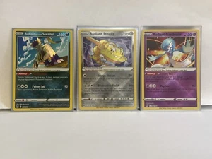 Pokemon TCG: Lost Origin (3) Radiant Holo Set: Gardevoir/Sneasler/Steelix Mint - Picture 1 of 1