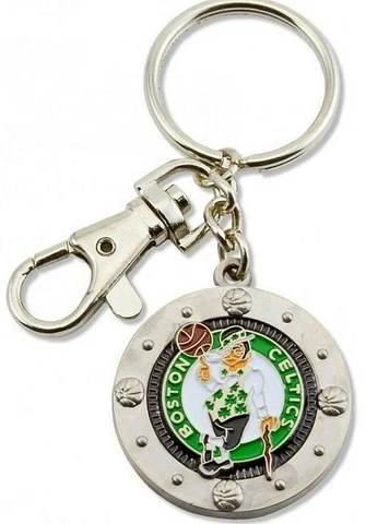 NBA - BOSTON CELTICS OFFICIAL TEAM KEY CHAIN KEY RING New Cover