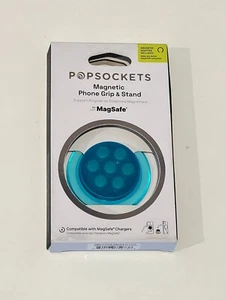 PopSockets MagSafe Round PopGrip Phone Grip & Stand for iPhone - Blue - Picture 1 of 3