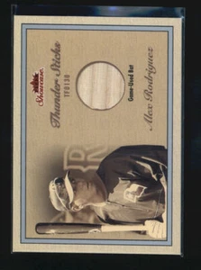 ALEX RODRIGUEZ 2003 FLEER SHOWCASE THUNDER STICKS GAME USED BAT #262/899 AD2154 - Picture 1 of 1