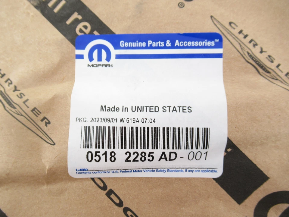 Insignia emblema maletero trasero genuino OEM Mopar Chrysler 5182285AD 2011-23 300 Foto 1 de 1