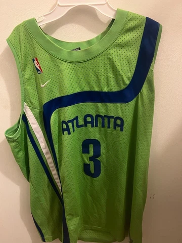 Throwback Shareef Abdur-Rahim 2XL Atlant Hawks Jersey Cover