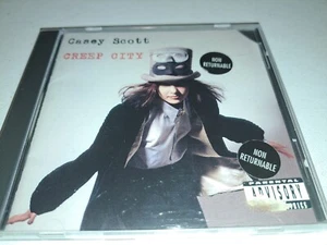 CD Casey Scott: CREEP CITY (1993 Signal / Capitol Records) Rock Alt Indie - Picture 1 of 4