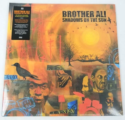 Brother Ali Shadows On The Sun Double LP Orange / Blue Translucent Vinyl Sealed - Image 1 of 4