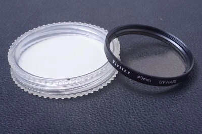 ✅ PENTAX UV-HAZE 49MM FILTER GENUINE LENS OR CAMERA SCREW IN W/ KEEPER 36-1 - Image 1 of 2