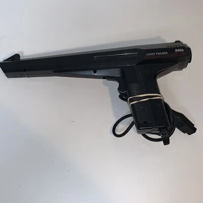 Oficial Sega Master System Light Phaser 3050 Auténtico COMO ESTÁ SIN PROBAR Foto 1 de 2