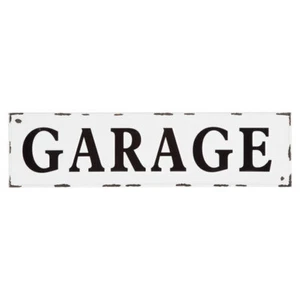 Distressed Garage Metal Sign Mancave Vintage Look Large - Picture 1 of 1