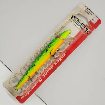 Señuelo de pesca Smithwick suspensión Super Rogue Tiger Roan ASDRD1207 Foto 1 de 4