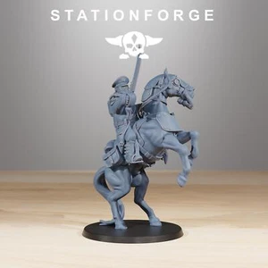 GrimGuard Cavalry Captain - StationForge - Picture 1 of 4