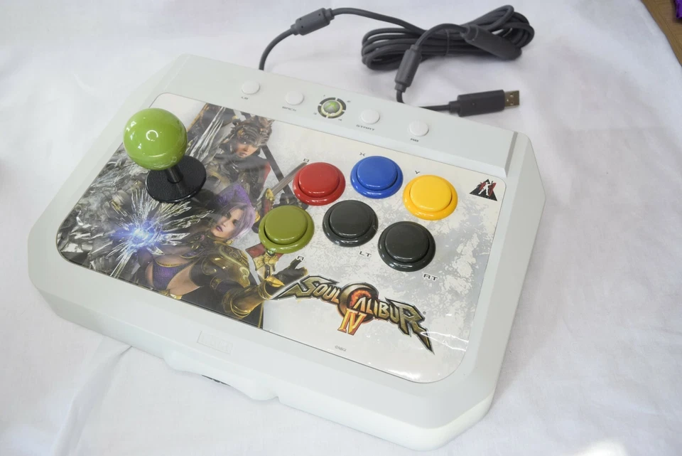 Xbox360 SoulCalibur Ⅳ HORI Fighting Stick Joystick Arcade Controller Microsoft 　 - Image 1 of 4