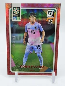 2023 Panini Donruss FIFA Women's World Cup Red /299 AOBA FUJINO Japan - Picture 1 of 2