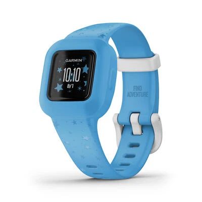 Garmin vivofit jr. 3 Stars Blue, robuste Kinderuhr, Farbdisplay, Apps, BRANDNEU - Bild 1 von 4