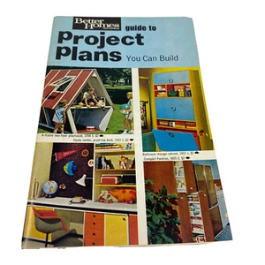 Retro 1972 Better Homes And Gardens Project Plans You Can Build Booklet - Imagen 1 de 12