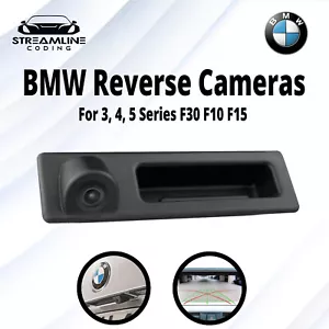 DIRECT Fit Kofferraumgriff hinten HD Kamera Rückfahrkamera für BMW 3, 4, 5er F30 F10 F15 - Bild 1 von 7