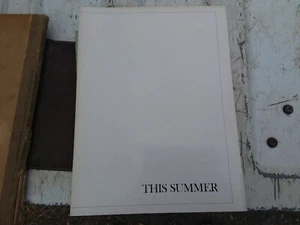 Vintage 1982 A Midsummer Night's Sex Comedy Folder Card Entertain Film Advertise - Picture 1 of 3