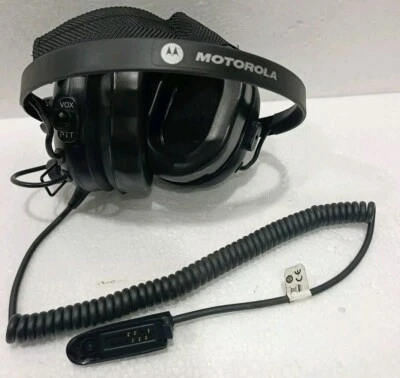 MOTOROLA PMLN5276B HEAVY DUTY HEASET MADE IN USA  - Image 1 of 4