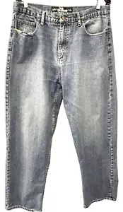 Gut Feeling 1990's Mens size 36 x 32 Baggy Wide Leg Jeans Retro Y2K Vintage - Picture 1 of 11