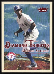 2005 Fleer Tradition #11DT Alfonso Soriano     Texas Rangers Card