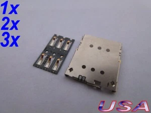 Lot SIM Card Reader Tray Port Slot Holder for Motorola Droid Turbo XT1254 - Picture 1 of 5