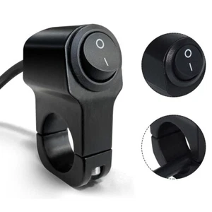 Universal Wasserdichter Ein-Aus-Schalter Für Motorrad Scheinwerfer Und Nebelsch - Picture 1 of 24