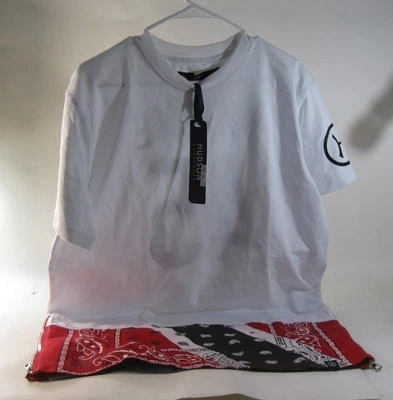 nueva CAMISETA HUDSON OUTWEAR STOKELY BLANCA Hombre TALLA XL *** Foto 1 de 4
