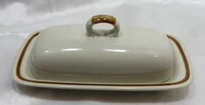 Mountain Wood Collection - Trellis Blossom Covered Butter Dish - Picture 1 of 10