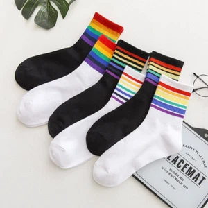 Gay Socken LGBTQ Regenbogen Socken Pride Homo Trans Queer Festival Socken NEU🌈 - Bild 1 von 23