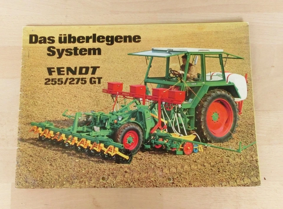 FENDT Geräteträger GT 255 / 275 Schlepper Original 1978 - Imagem 1 de 1