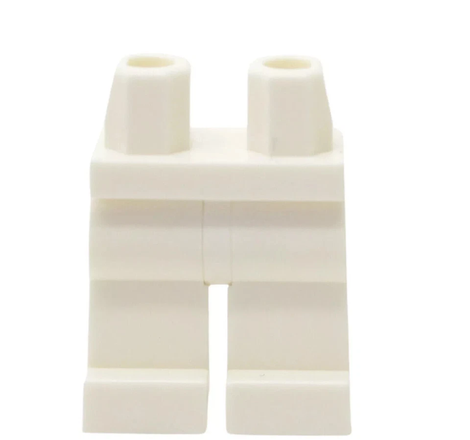 LEGO Leg Legs For Minifigure Figure Plain White
