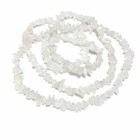 White Snow Quartz Beads Chip 5-8mm Long Strand Of 200+