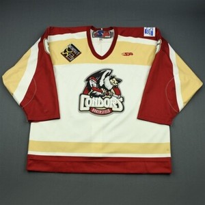 2009-10 Pierre-Luc Lessard Bakersfield Condors Game Worn ECHL Hockey Jersey