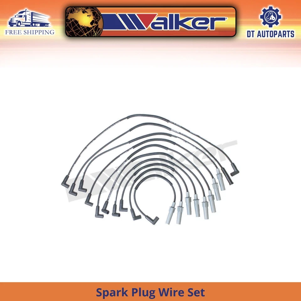For 1992-1994 Dodge B250 Spark Plug Wire Set Walker  1993 - Image 1 of 1