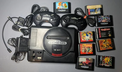 Paquete de consola Sega Genesis Modelo 1 con 9 juegos Foto 1 de 4