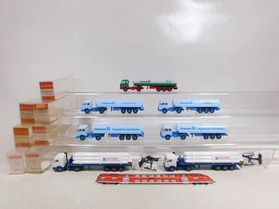 7x H0 1:87 Lkw Sz Mb 787/1 29 Air Liquide 825 Hoechst Sg/Mint Box #EF77-1 - Image 1 of 4