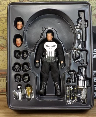 Figura de acción Mezco 6" The Punisher K.O. Estatuilla Estatua Coleccionable Versión Foto 1 de 3