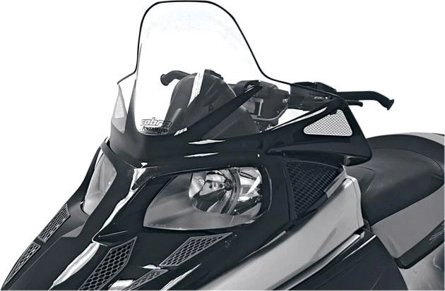 Powermadd Cobra Windshield Tall 16.5" Clear/Black Fade #12930 Arctic Cat - Image 1 of 1