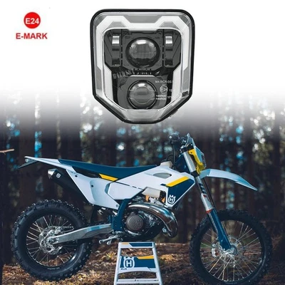  Faro LED haz alto-bajo para Husqvarna 24-2025 TE FE 200 250 350 450 501 701 Foto 1 de 4