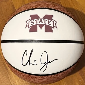 Chris Jans Signed Autographed Mississippi State Bulldogs Logo Basketball JSA COA - Picture 1 of 3