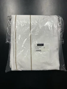 Restoration Hardware RH Italian Framed Cotton Sateen King Size Duvet Camel Gold - Picture 1 of 9
