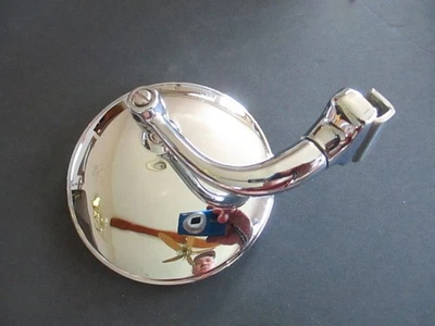 VINTIQUE Chrome Accessory Peep Mirror LH Driver Side 4"  # B-18414-L     02C76 - Image 1 of 4