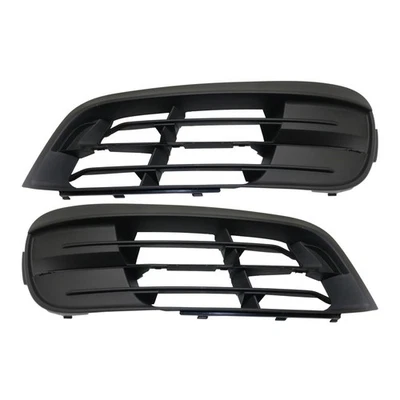 For BMW 535i/535i xDrive 2014-2016 Fog Light Covers Front, Pair | Textured Black - Image 1 of 4